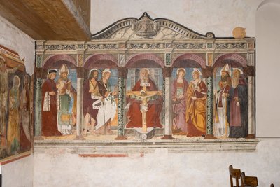 サン・ピエトロ・パウロ教会（イタリア、フリウリ州、ヴァルヴァゾーネ）（フレッシュ 作： Pietro da Vicenza
