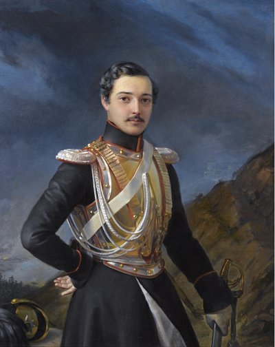 イヴァン・アレクサンドロヴィッチ・バラショフの肖像1816-1841 作： Pimen Nikitich Orlov