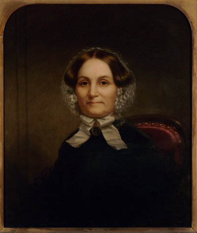 ルーシー・ヘイル・スタージスの肖像、1867年頃（キャンバスに油彩） 作： Pine Theodore