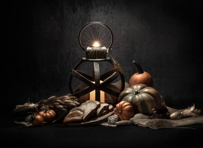 秋の収穫の輝き 作： Ping Yang