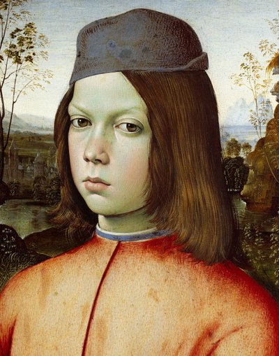 少年の肖像 作： Pinturicchio
