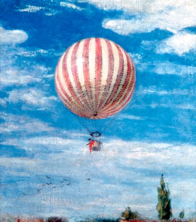 バルーン、1878 作： Pál Szinyei Merse