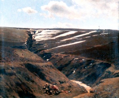 雪解け、1884-1895 作： Pál Szinyei Merse