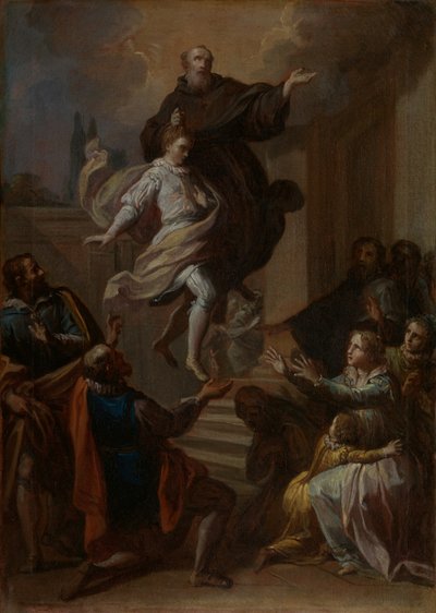 クパチーノの聖ヨセフの奇跡 1603-1663, 1750. 作： Placido Costanzi