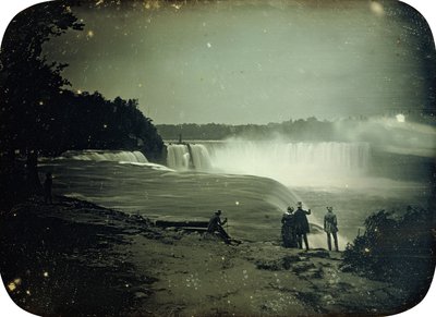 ナイアガラの滝、1853年 作： Platt D. Babbitt