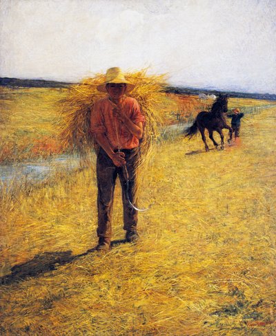 ヘイハーベスト 作： Plinio Nomellini