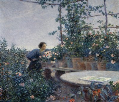 夕方には 作： Plinio Nomellini