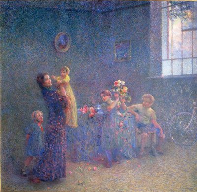最初の誕生日 作： Plinio Nomellini