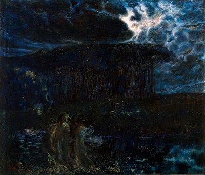 月のシンフォニー 作： Plinio Nomellini