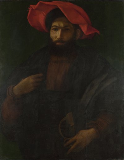 聖ヨハネの騎士、1530年頃 作： Polidoro da Caravaggio