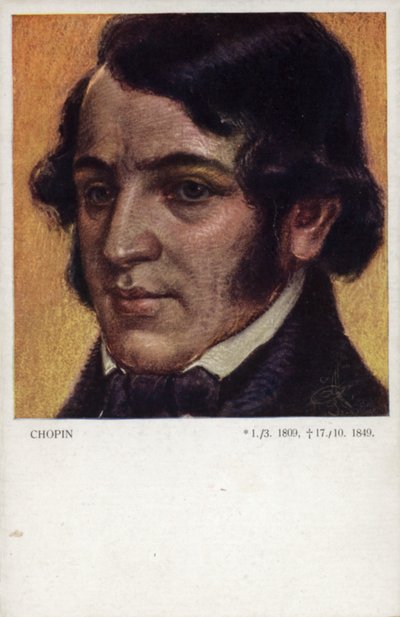 フレデリックショパン、ポーランドの作曲家、ピアニスト（1810〜1849年） 作： Polish School