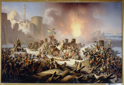 1788 年 12 月のオチャコフ要塞 (ウクライナ語ではオチャキフ) の 2 回目の包囲戦 (1788 年 12 月のオチャコフ要塞の包囲戦)。 1787 年から 1792 年にかけての露土戦争のエピソード、グリゴリ ポー王子が指揮するロシア軍 作： Polish School