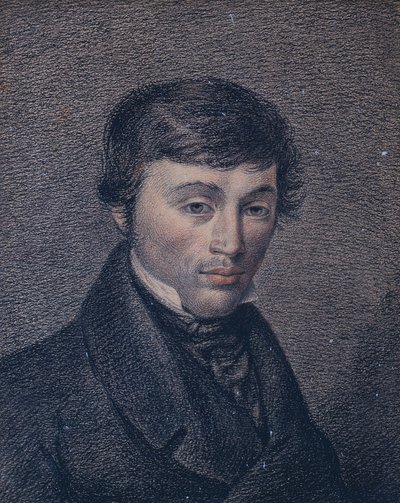アダム・バーナード・ミツキェヴィチ（1798-1855）の肖像 作： Polish School