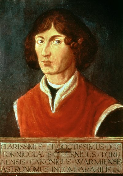 アンドレウス・ニコラウス・コペルニクスの肖像（1473-1543）1575 作： Polish School