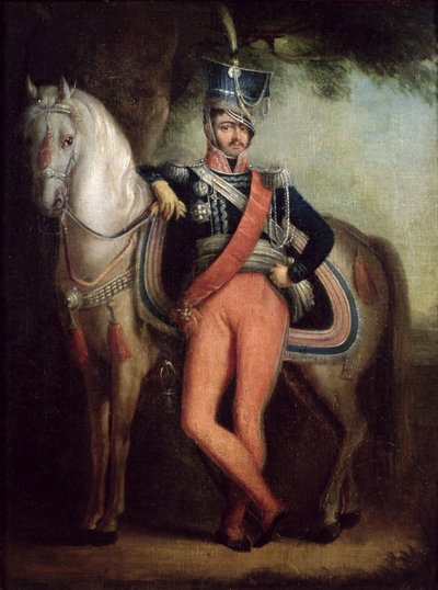 ジョセフ王子アントンポニアトフスキ（1763-1813）、1800-13年頃 作： Polish School