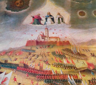 1655年のジャスナゴーラ修道院のスウェーデンの包囲 作： Polish School