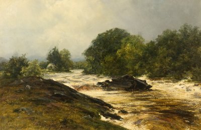 タンメルとギャリーの出会い（キャンバスに油彩） 作： Pollok Sinclair Nisbet