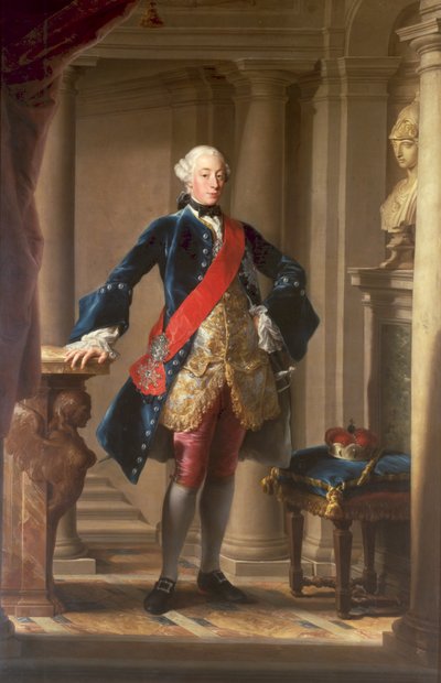 カール・オイゲン・フォン・ヴュルテンベルク公爵 作： Pompeo Batoni