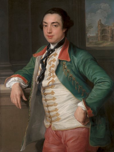 ジェームズ・コールフィールド、第4代シャルルモン子爵（後に初代シャールモント伯爵） 作： Pompeo Batoni