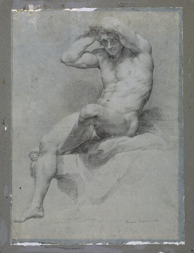 アカデミックヌード 作： Pompeo Girolamo Batoni
