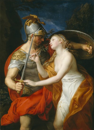 平和と戦争、1776 作： Pompeo Girolamo Batoni