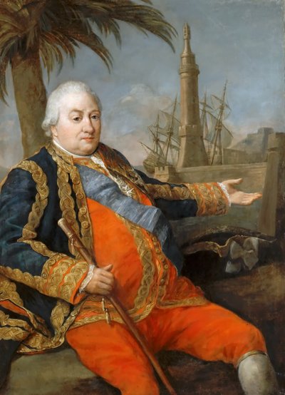 ピエールアンドレドスフランドサントロペ1729-1788 作： Pompeo Girolamo Batoni
