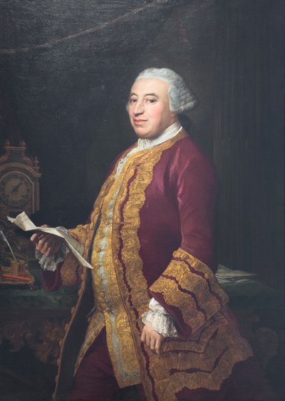ニッコロ・ソデリーニ伯爵の肖像 作： Pompeo Girolamo Batoni