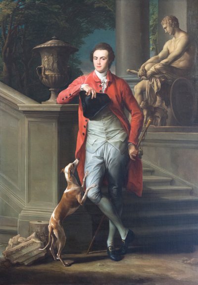 ヘンリー・ピアースの肖像 作： Pompeo Girolamo Batoni