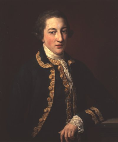 アルジャーノン・パーシー卿の肖像、後のロヴェイン男爵 作： Pompeo Girolamo Batoni