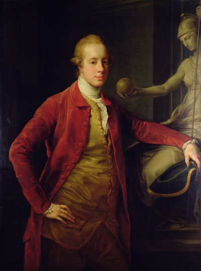 リチャード・キャベンディッシュ卿の肖像 作： Pompeo Girolamo Batoni