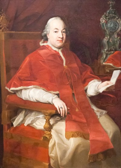 ピウス 6 世の肖像 作： Pompeo Girolamo Batoni