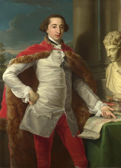 ナッキングトンのリチャードミルズの肖像画、1760年代 作： Pompeo Girolamo Batoni