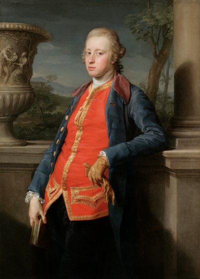 第5代デボンシャー公爵ウィリアム・キャベンディッシュの肖像 作： Pompeo Girolamo Batoni