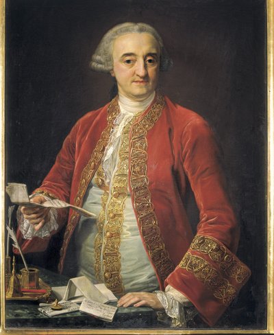 RHODA, Manuel Rhoda e Arrieta, marcas de (1706-1782). político espanhol (óleo sobre tela) 作： Pompeo Girolamo Batoni