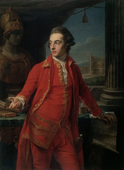 グレゴリー・ページターナー卿 作： Pompeo Girolamo Batoni