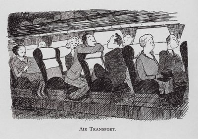 航空輸送（リトグラフ） 作： Pont (1908 40)