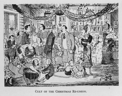 カルト・オブ・ザ・クリスマス・リユニオン（リトグラフ 作： ポン