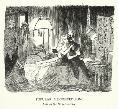 よくある誤解、シークレットサービスでの生活 (litho) 作： Pont (1908 40)