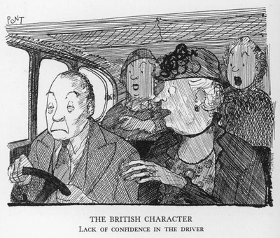 The British Character, Lack of confidence in the driver (litho) 作： Pont