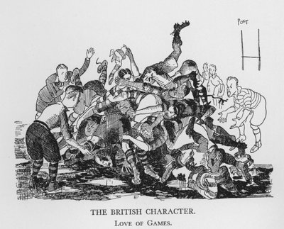 英国人の性格、ゲーム好き（リソグラフ 作： Pont