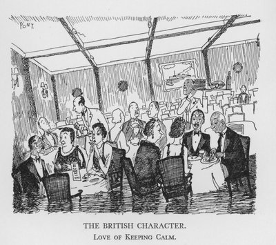 The British Character, Love of Keeping Calm (litho) 作： Pont