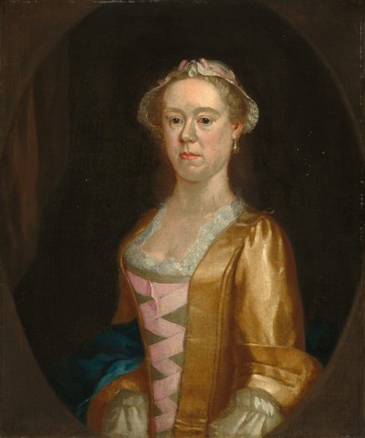 女性の肖像 作： Possibly British 18th Century
