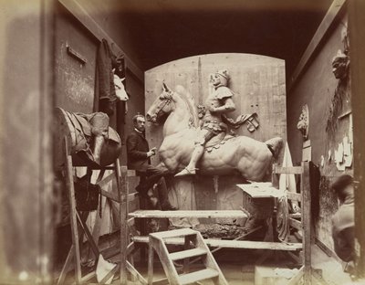 [エマニュエル・フレミエ]、1880年代から90年代。 作： Possibly by Edmond Bénard