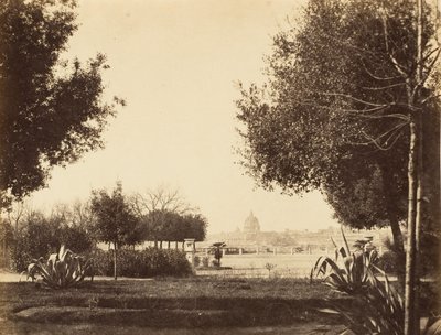 ピンチョの丘からの聖ペテロ、1853-56。 作： Possibly by Jane Martha St. John.