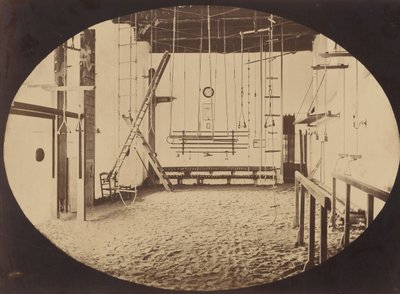 ロペス体育館、セビリア、カリフォルニア州。 1860年。 作： Possibly by Luigi Pesce.