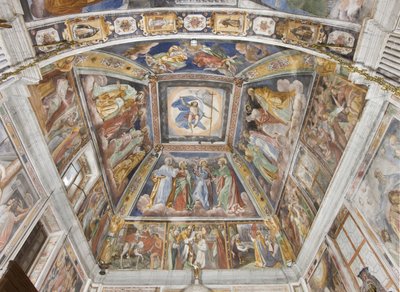 十二使徒と勝利のキリスト、1590-1600 作： Pozzo or Pozzi di Puria Brothers Pozzo or Pozzi di Puria Brothers