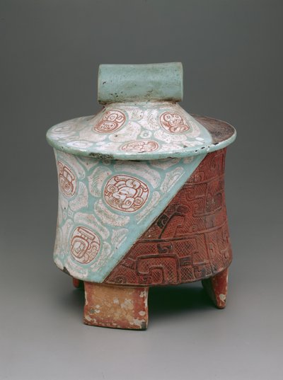 スラブレッグ付き三脚容器（セラミック） 作： Pre Columbian Pre Columbian