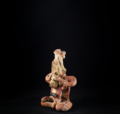 女性像／メキシコ美術、ナヤリット（テラコッタ） 作： プレコロンビアン プレコロンビアン