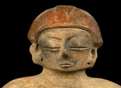 先コロンビア時代の彫像／コレラ・アート（テラコッタ） 作： Precolombian Precolombian