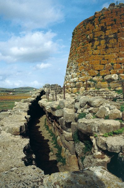 イタリア, サルデーニャ, 地域, torralba, 州, の, sassari, 考古学的, 複合体, の, nuraghe, sant